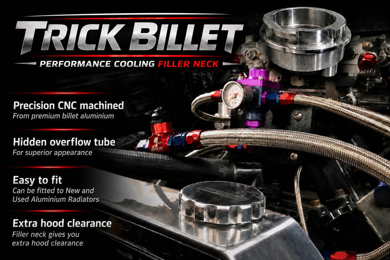 Trick Billet Performance Cooling Filler Neck